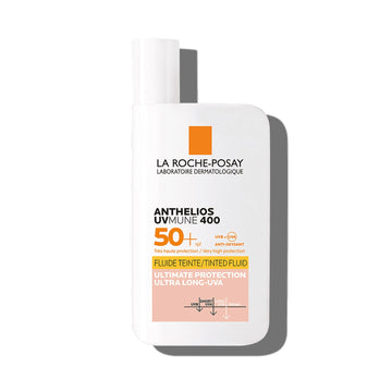 Protector solar facial con tinte y alta protección UV 50 ml – La Roche-Posay Anthelios UVMune 400 Tinted