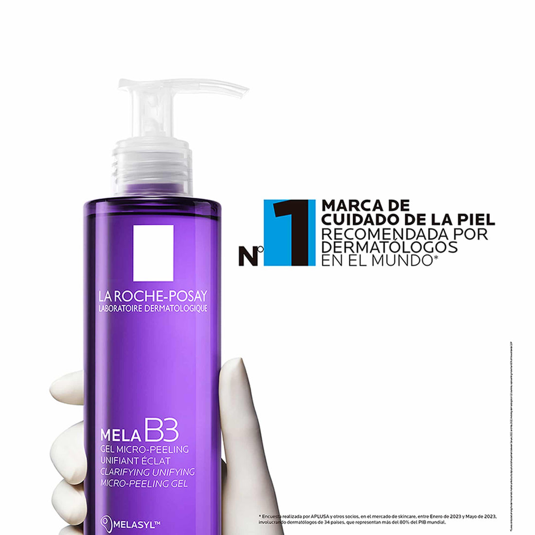 Gel dermolimpiador facial antimanchas y unificante 200 ml – La Roche-Posay Mela B3