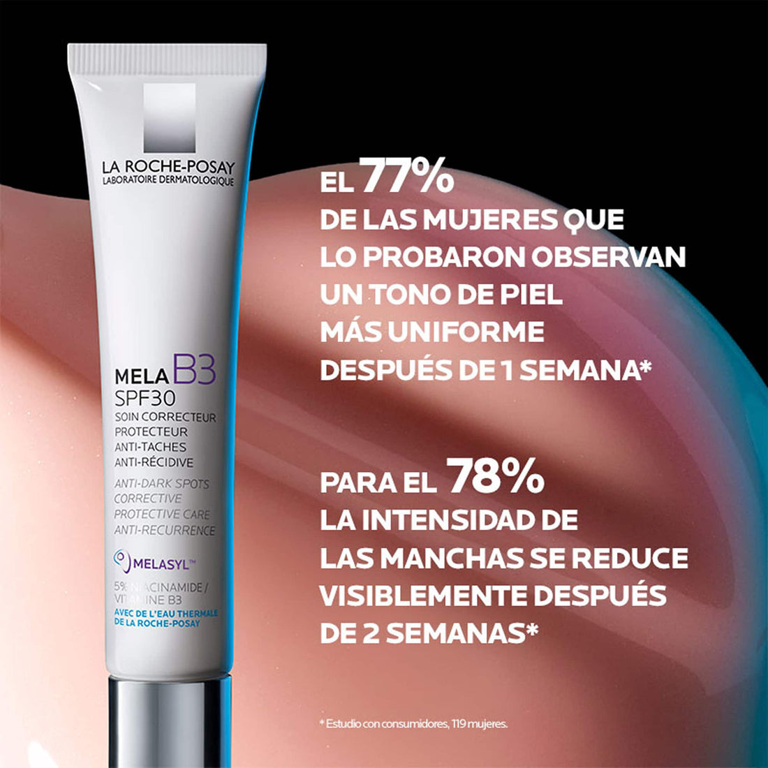 Crema facial antimanchas con protección solar SPF30 40ml – La Roche-Posay Mela B3
