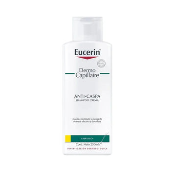 Shampoo anticaspa para cuero cabelludo seco 250ml – Eucerin DermoCapillaire pH5