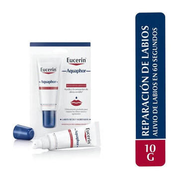 Bálsamo labial reparador para labios secos y agrietados 10ml – Eucerin Aquaphor Lip Repair SOS