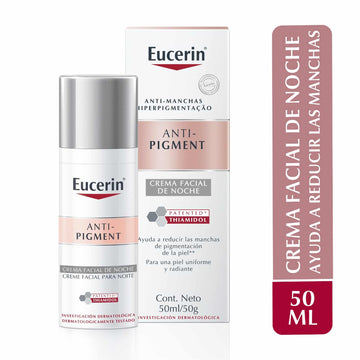 Eucerin Anti-Pigment Crema de Noche Despigmentante con Thiamidol para Manchas en la Piel 50 ml – Anti-Pigment Night Cream