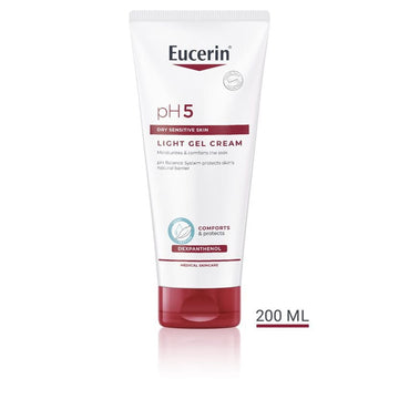 Gel-crema hidratante suave para piel sensible 200ml – Eucerin Sensitive Skin pH5