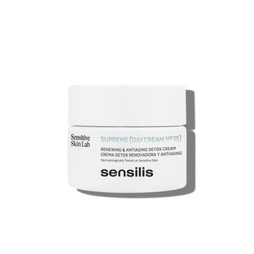 Sensilis Supreme Renewal Detox Day Cream Crema Día Detox Anti‑edad SPF 15 50 ml