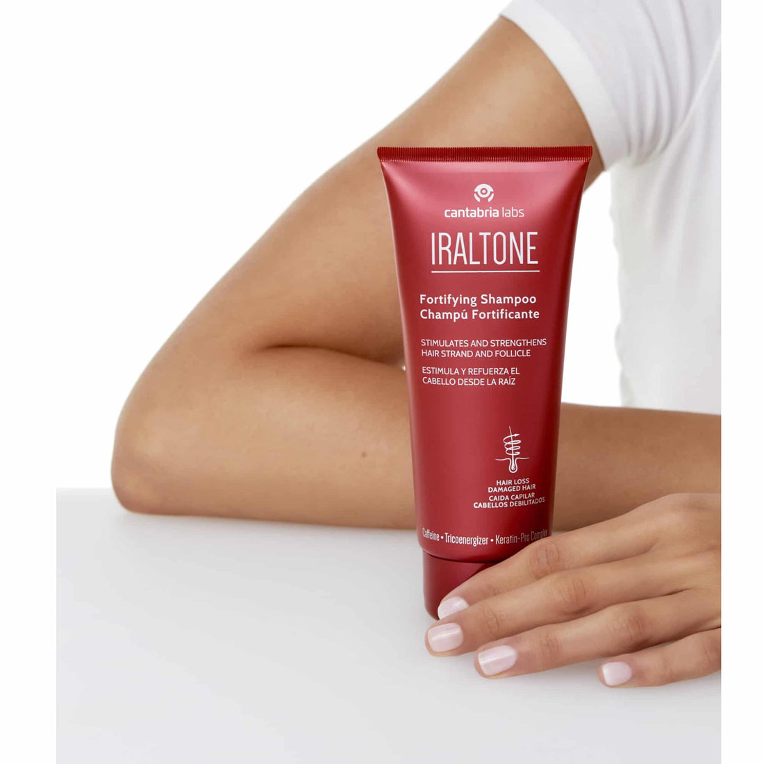 Shampoo fortificante que fortalece y estimula el crecimiento capilar 200ml – Iraltone
