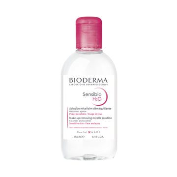 Agua micelar limpia, calma y desmaquilla para piel sensible 250ml – Bioderma Sensibio H2O Sin Dispensador