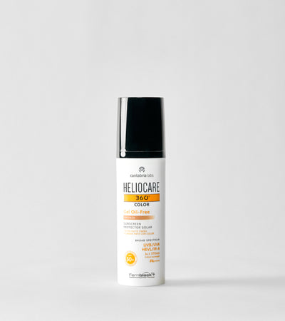 Heliocare 360 Gel Oil-Free Color Protector Solar Piel Grasa (Bronze 50ml)