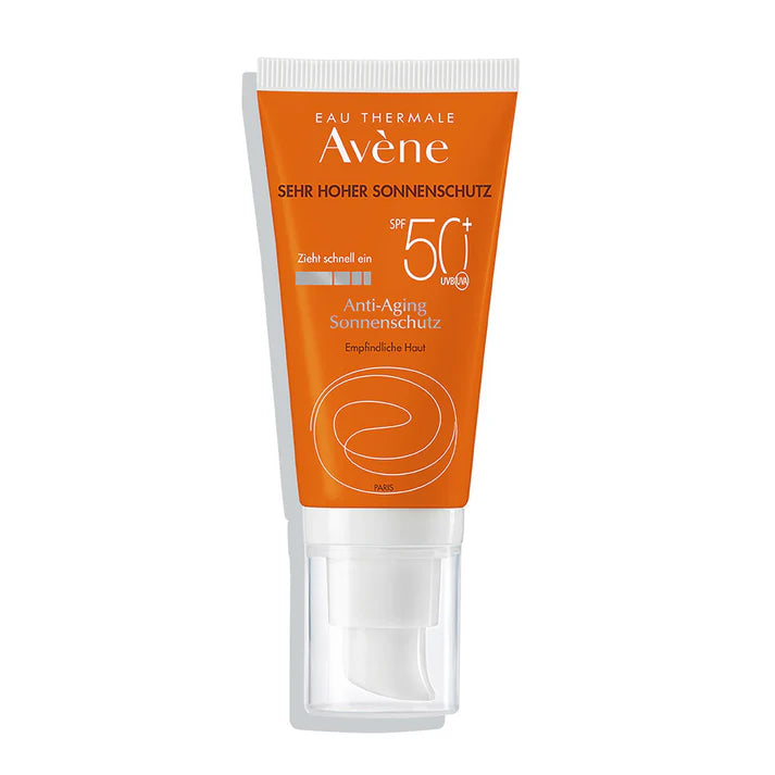 Protector solar facial antienvejecimiento SPF50+ 50ml – Avène Solar Anti-Edad