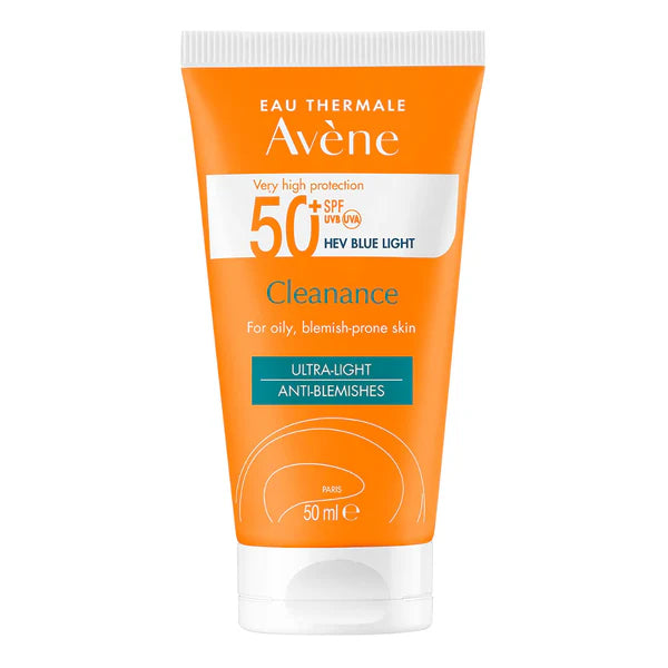 Protector solar matificante SPF50+ 50ml – Avène Cleanance Solar