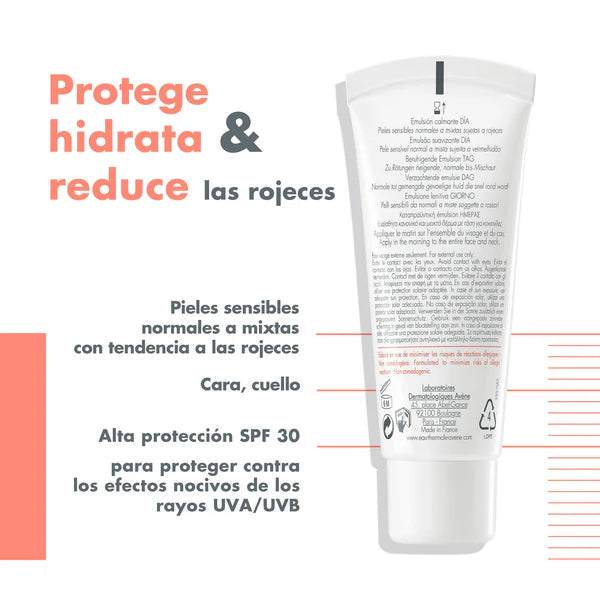 Emulsión ligera calmante SPF30 40ml – Avène Antirougeurs