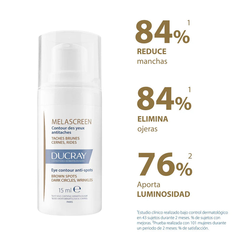 Contorno de ojos triple acción 15ml – Ducray Melascreen Photo-Aging