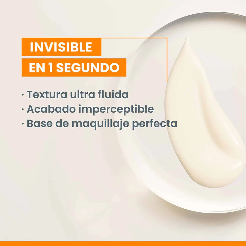 Protector solar facial extra matificante SPF50+ 40ml – Avène Ultra Fluido Ultra Mat