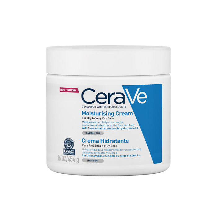 Crema Hidratante con Ceramidas 454 g – CeraVe para Piel Seca a Muy Seca