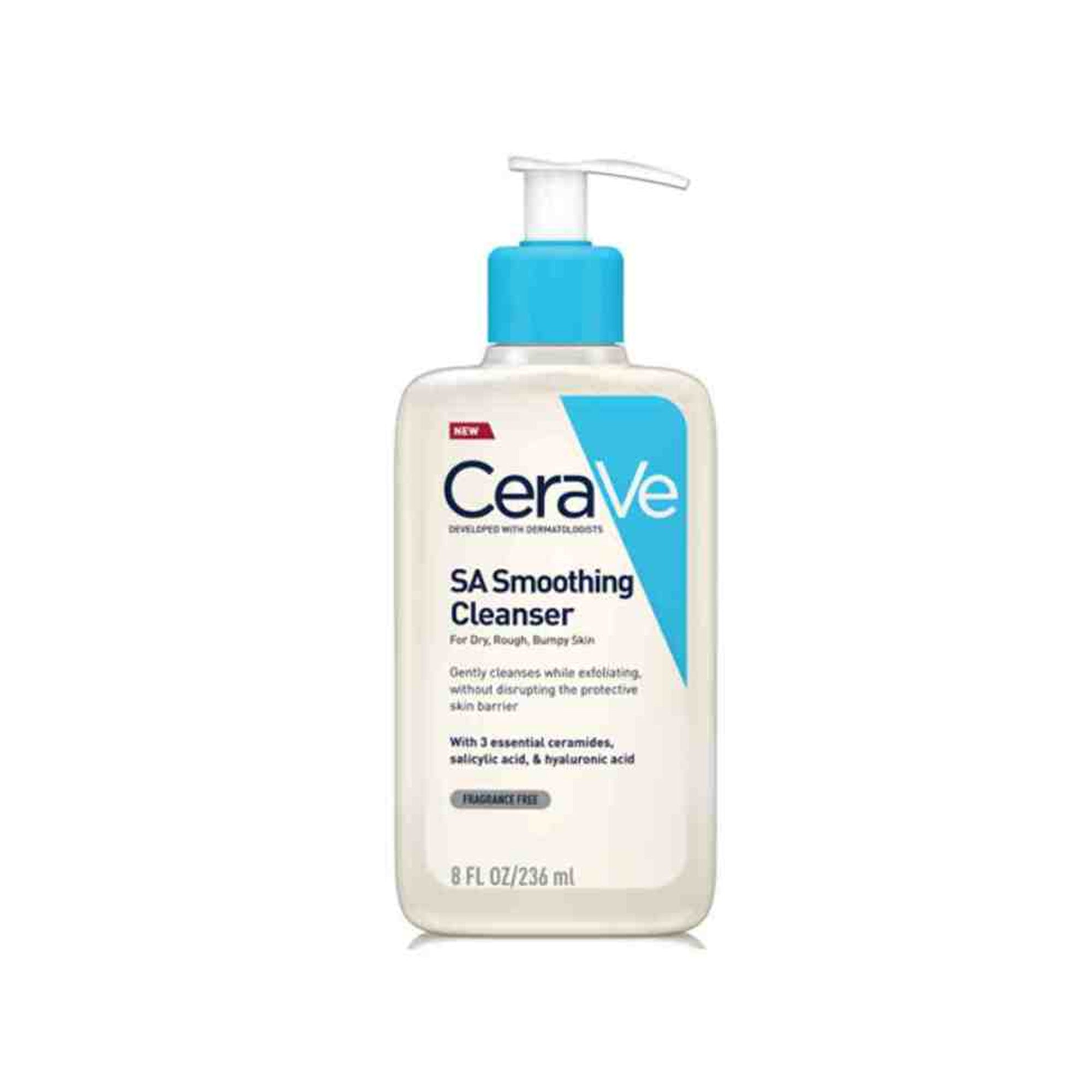 Gel Limpiador Antirugosidad con Ácido Salicílico 236 ml – CeraVe SA Cleanser