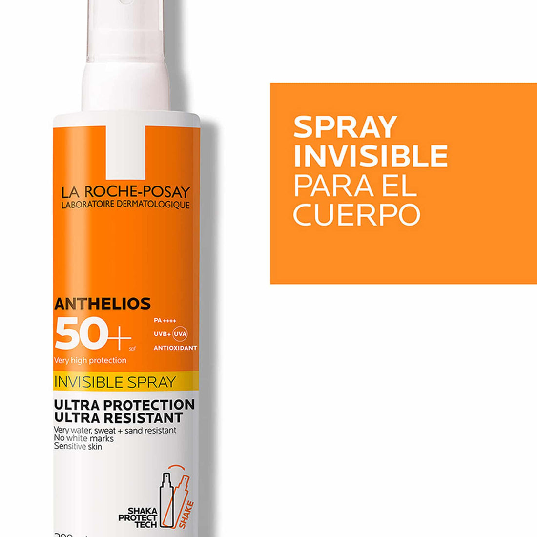 La Roche-Posay protector solar en spray para adultos con alta protección 200 ml – Anthelios Spray Adulto