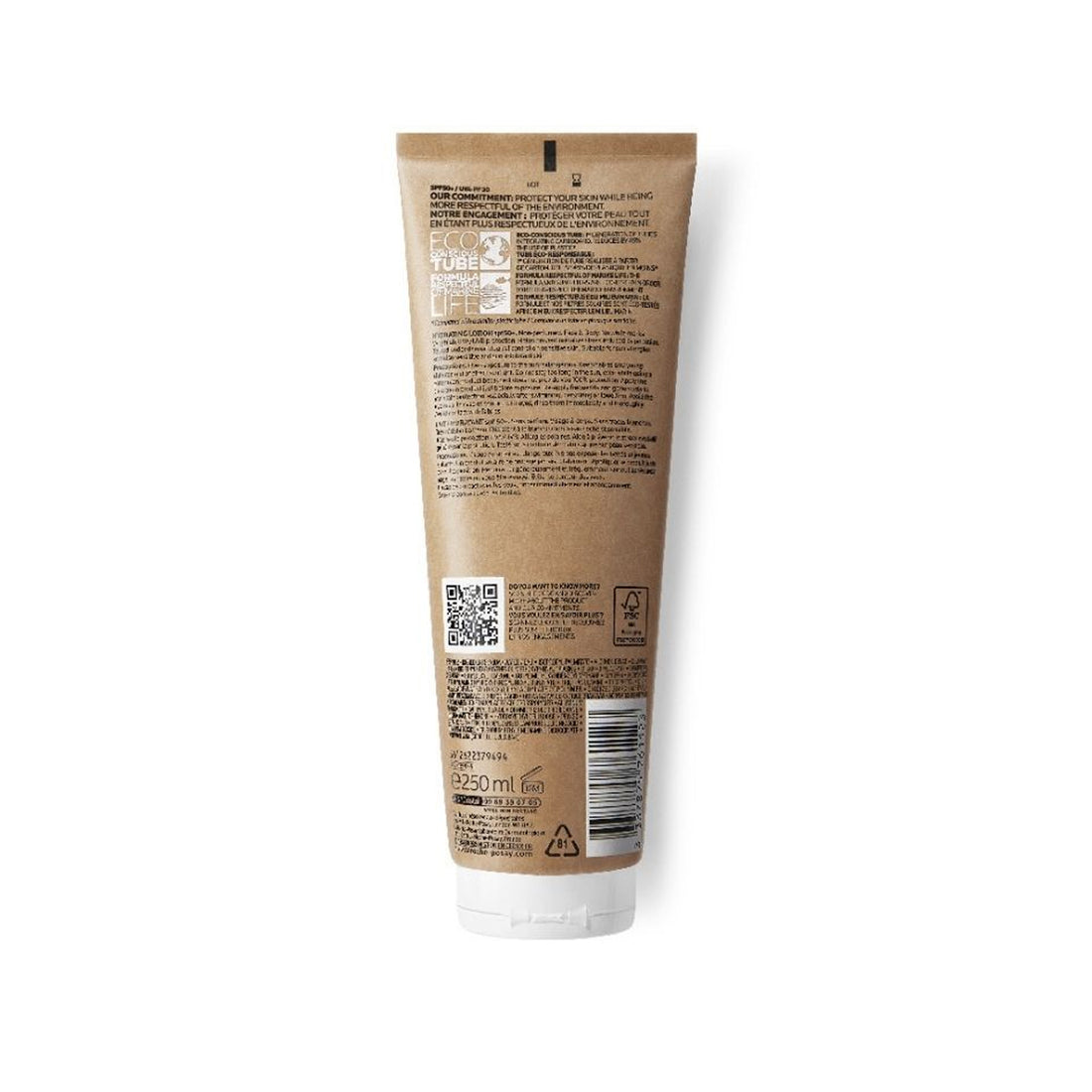 La Roche-Posay Anthelios Lait – Protector Solar Corporal Alta Protección SPF 50+ 250ml