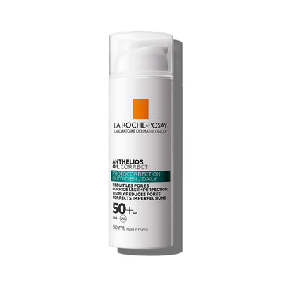 La Roche-Posay Anthelios Oil Correct – Protector Solar Facial Seborregulador SPF 50+ 50ml