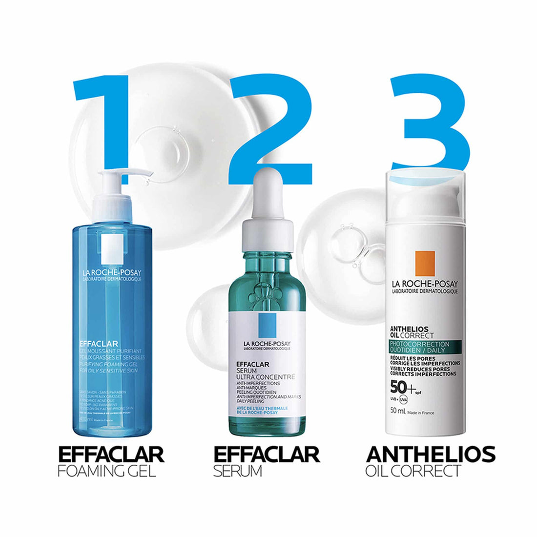 La Roche-Posay Anthelios Oil Correct – Protector Solar Facial Seborregulador SPF 50+ 50ml