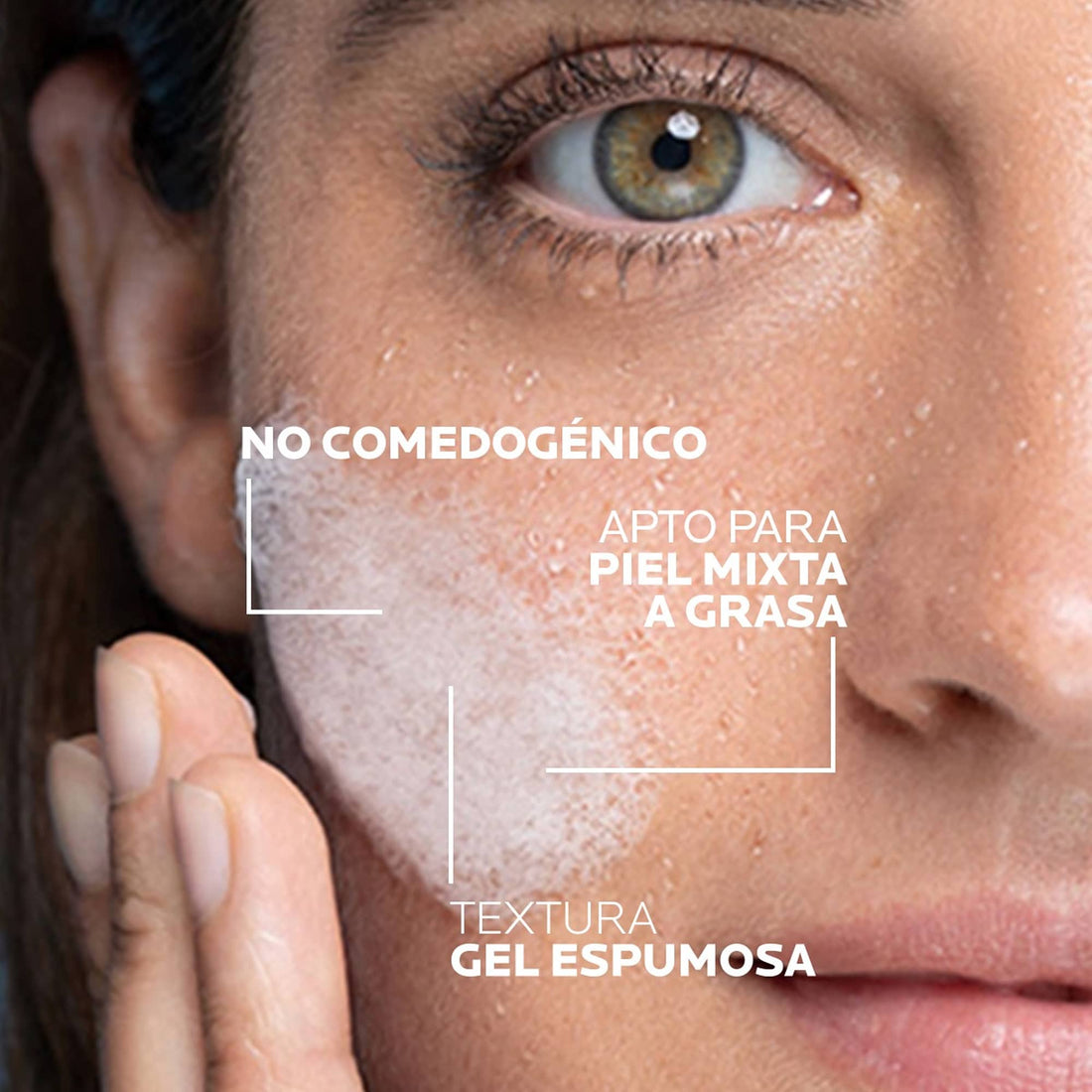 La Roche-Posay Repuesto de Limpiador Facial para Piel Grasa y con Imperfecciones 400ml – Effaclar Refill Gel Purificante