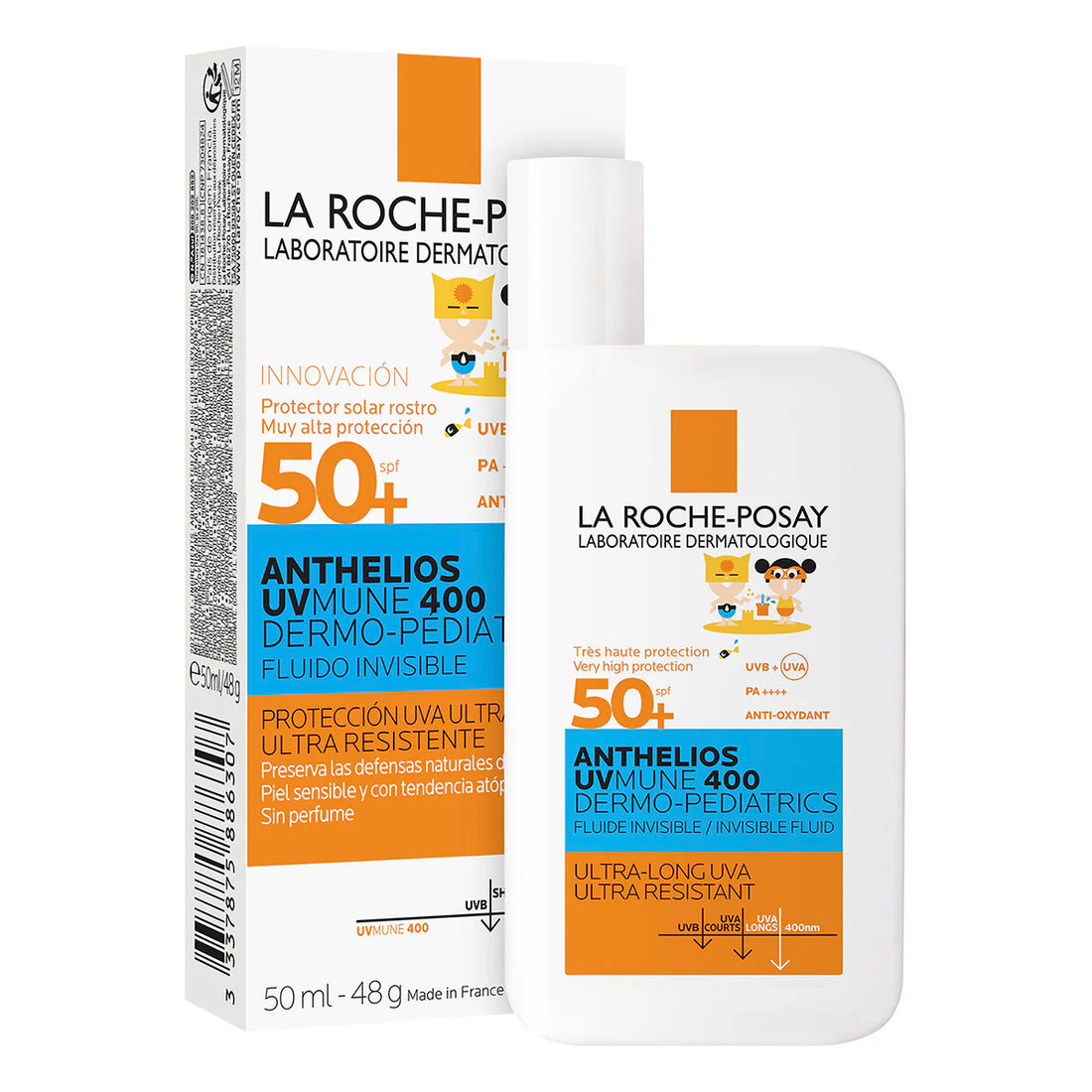 La Roche-Posay Anthelios UVMune Dermo-Pediatrics – Protector Solar Infantil Alta Protección SPF 50+ 50ml
