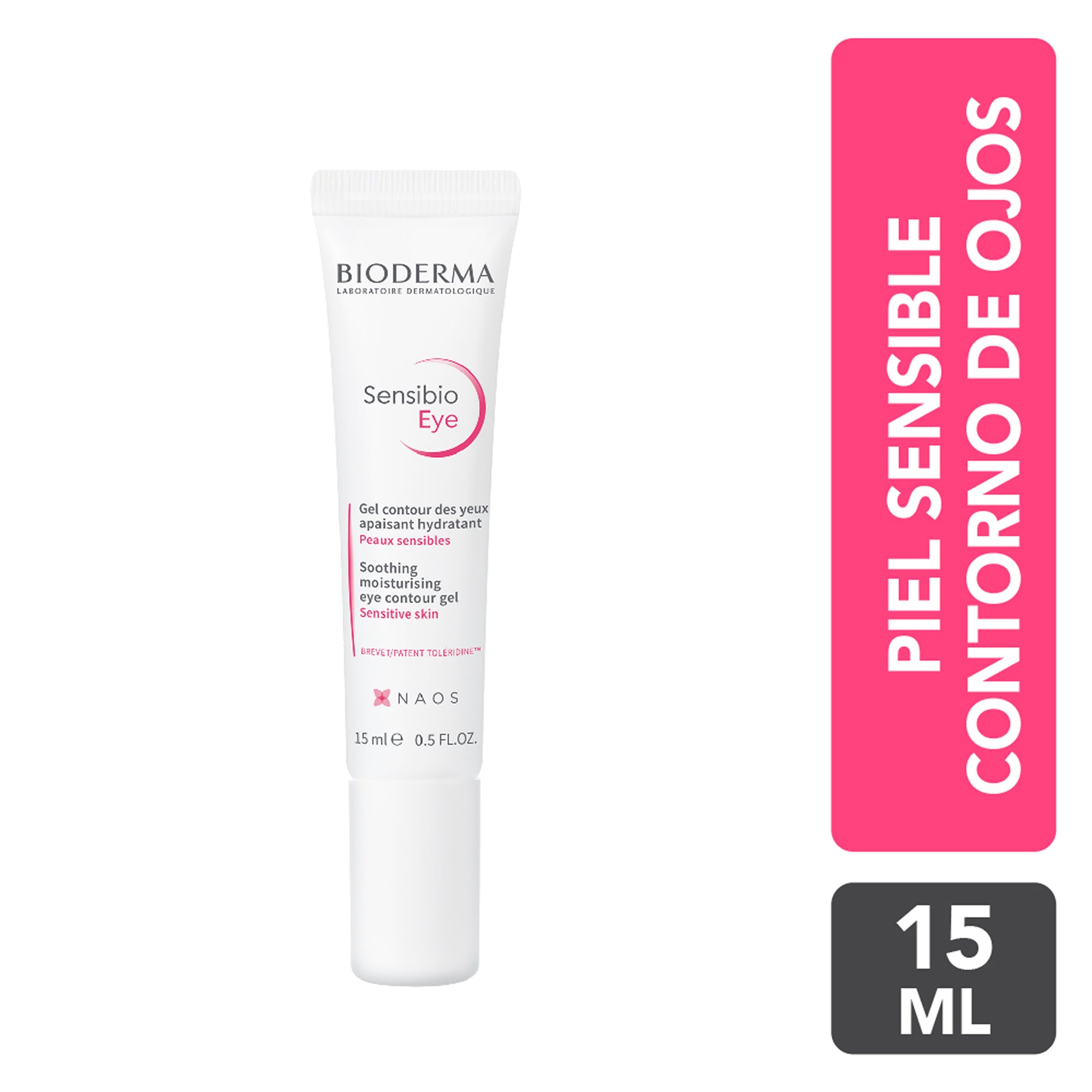 Contorno de ojos hidratante calmante para ojos sensibles 15ml Bioderma Sensibio