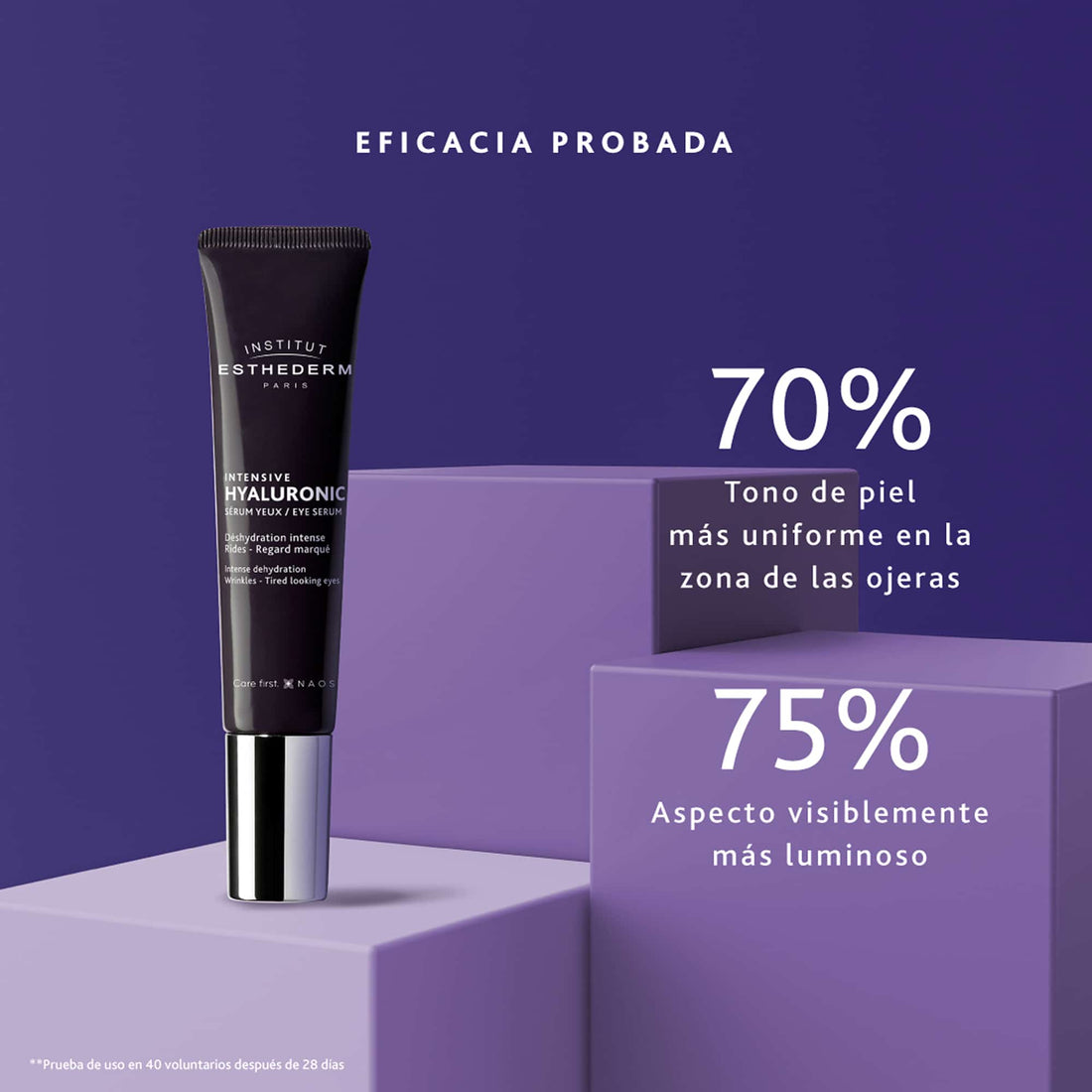 Institut Esthederm Sérum Contorno de Ojos Hidratante Antiedad con Ácido Hialurónico 15ml - Intensive Hyaluronic Eye Serum