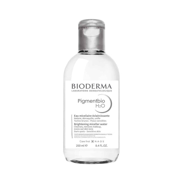 Agua micelar despigmentante para piel con manchas y tono irregular 250ml – Bioderma Pigmentbio H2O