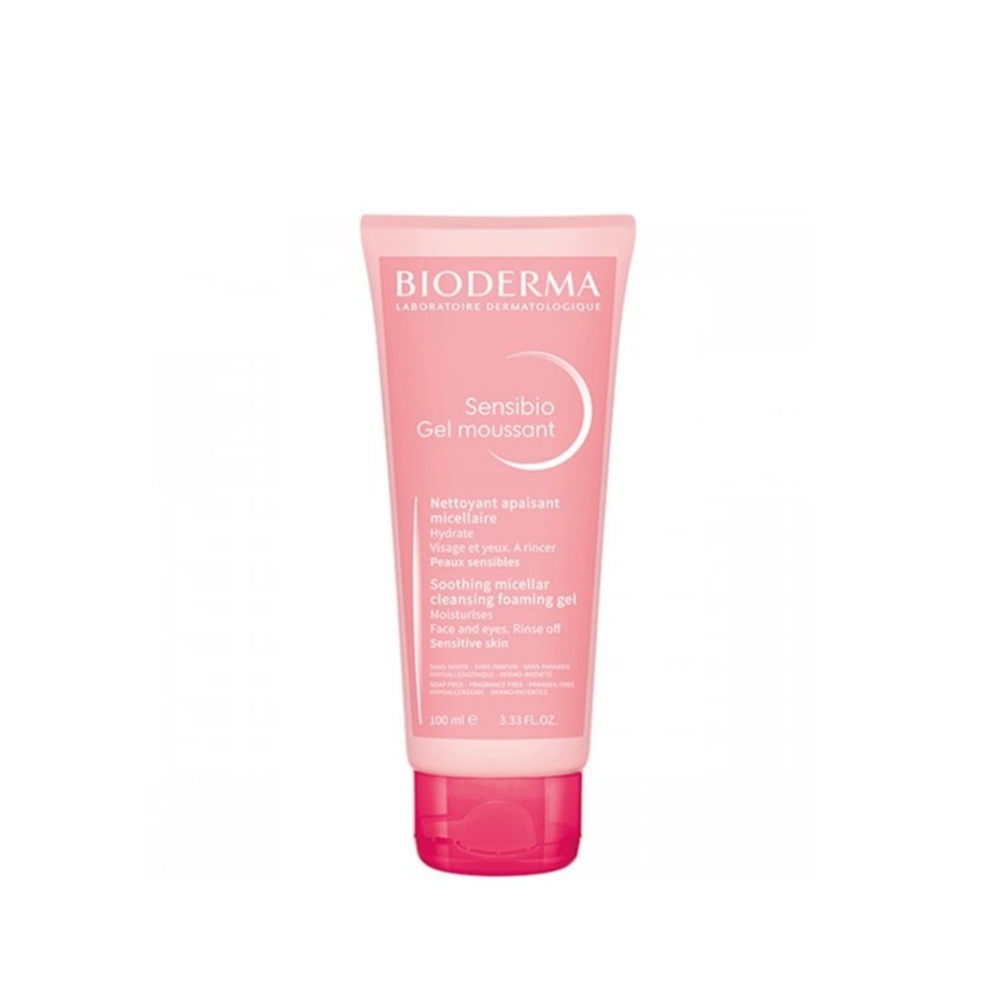 Gel limpiador calmante para piel sensible 100ml – Bioderma Sensibio Gel Moussant