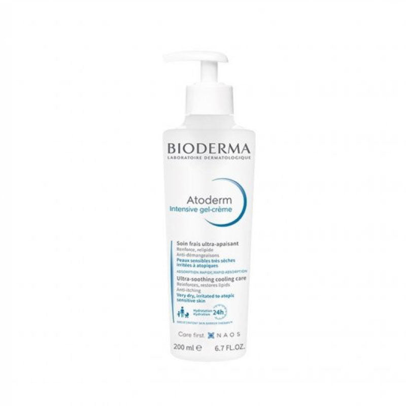 Gel-crema ultra ligera antipicor para piel atópica 200ml – Bioderma Atoderm Intensive Gel-Crème