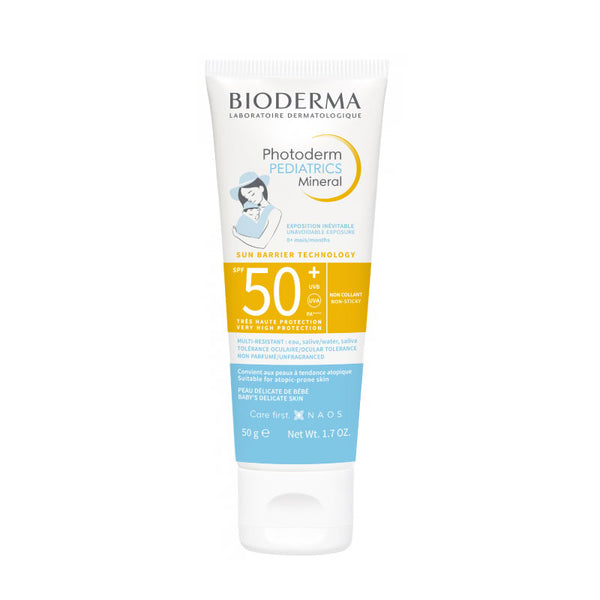 Bioderma Photoderm Pediatrics Protector Solar Mineral Bebés SPF50+ (50ml)