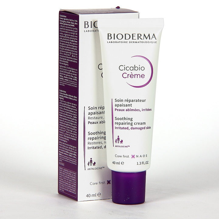 Bioderma Cicabio Crema Reparadora Y Calmante Para Piel Dañada (40ml)