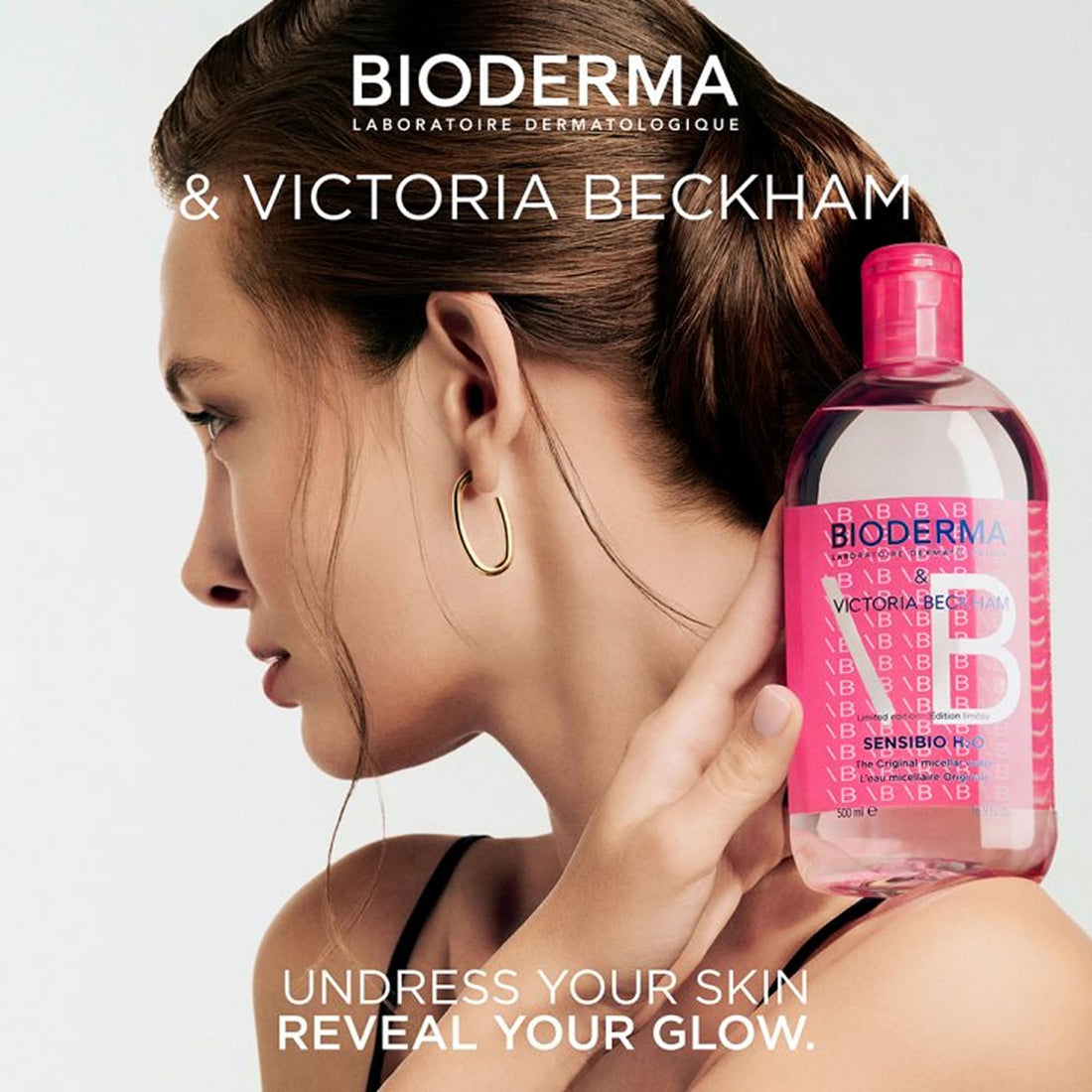 Bioderma Agua Micelar Desmaquillante Limpieza Suave y Eficaz 500ml – Sensibio H2O FC para Piel Sensible 30+