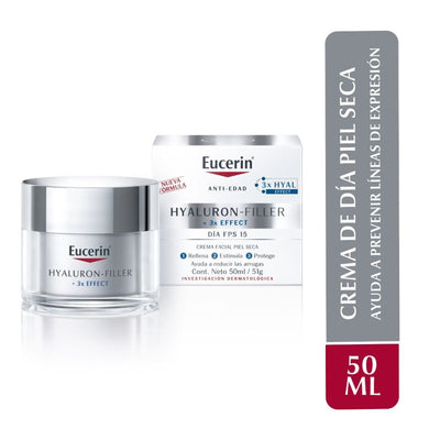 Eucerin Hyaluron-Filler Crema de Día – Antiedad e Hidratación Profunda 50 ml