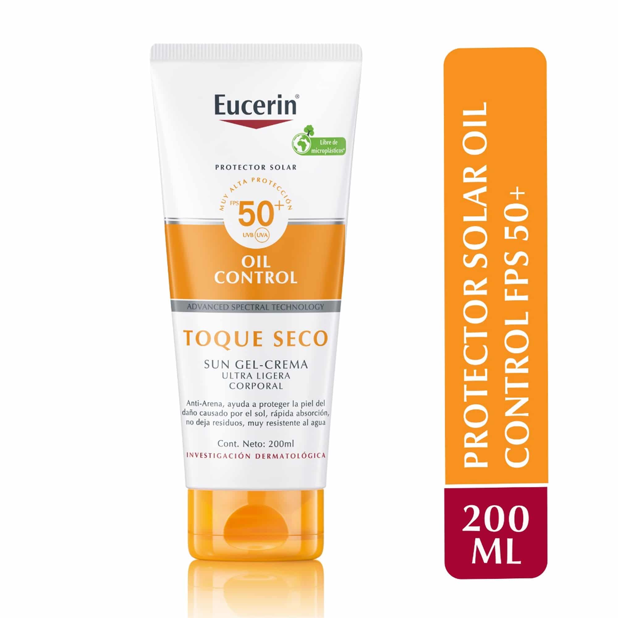 Eucerin Sun Loción Corporal Solar Toque Seco FPS 50+ (200 ml)