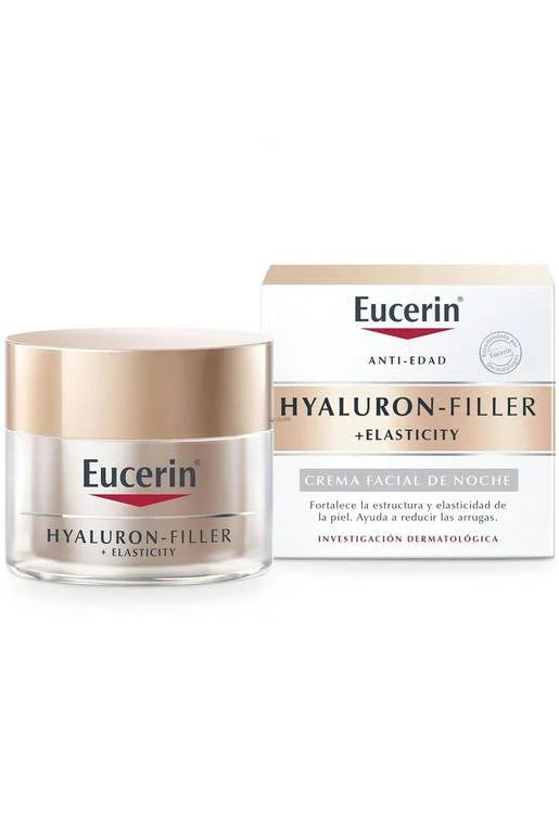 Crema facial reparadora antiarrugas nocturna 50ml – Eucerin Filler Lasting Night