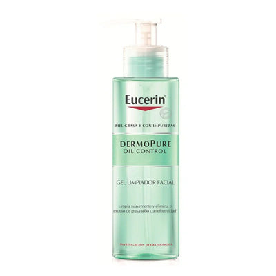 Gel limpiador de limpieza profunda para piel grasa o con acné 200ml – Eucerin DermoPure