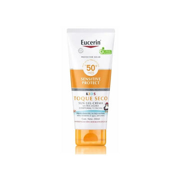 Protector solar infantil no pegajoso para piel sensible 200ml – Eucerin Sun Kids Gel-Cream Dry Touch SPF50+