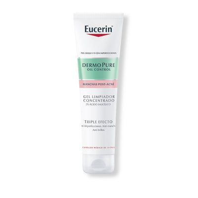 Gel limpiador anti-marcas oil control triple efecto para piel con tendencia acneica 150ml – Eucerin DermoPure