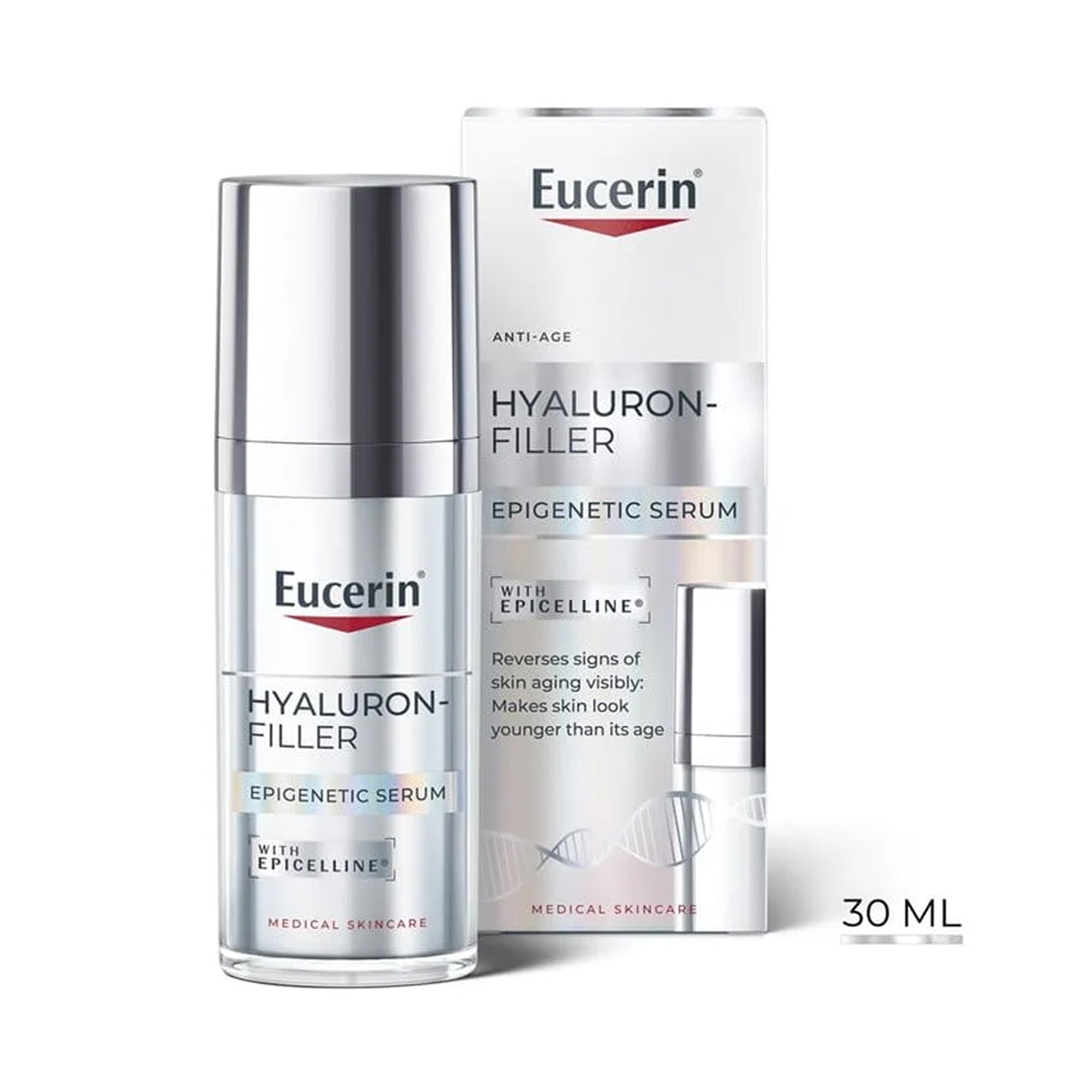 Sérum facial antiedad y reafirmante para piel madura 30ml – Eucerin Epigen Filler Sérum