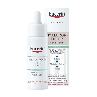 Eucerin Hyaluron-Filler Sérum Minimiza Poros – Hidratación y Textura Refinada 30 ml
