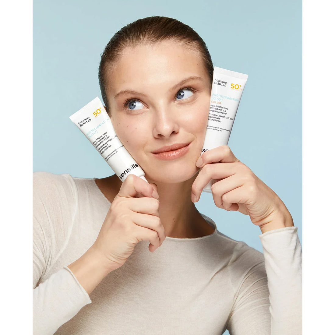 Sensilis Photocorrection HA 50+ Fluido Hidratante Antiarrugas SPF 50+ 50 ml