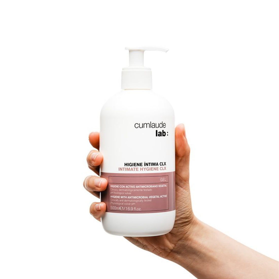 Cumlaude CLX Gel de Higiene Íntima Suave y Calmante 500 ml