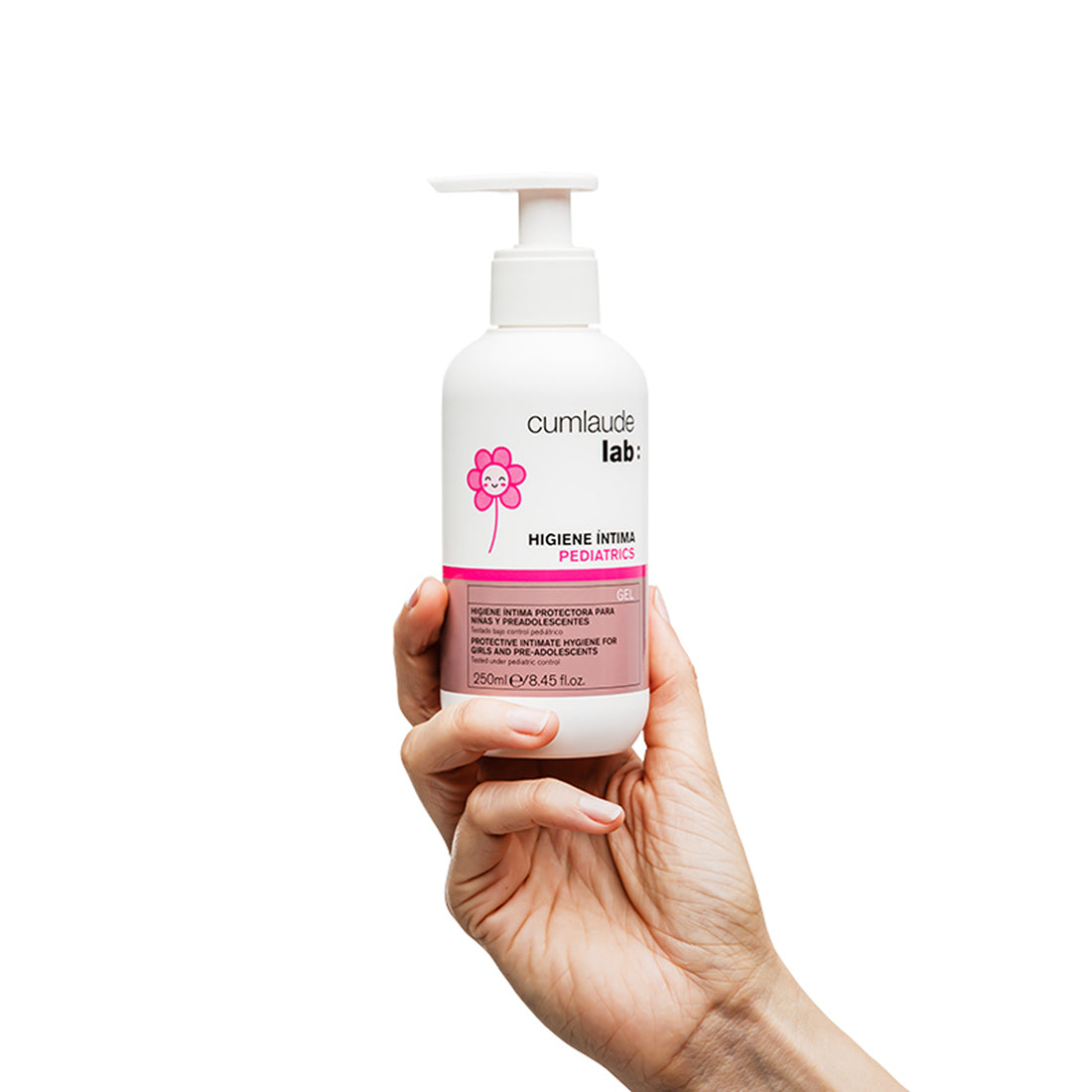 Gel íntimo infantil para niñas con pH fisiológico 250ml – Cumlaude Lab Higiene Íntima Pediatrics