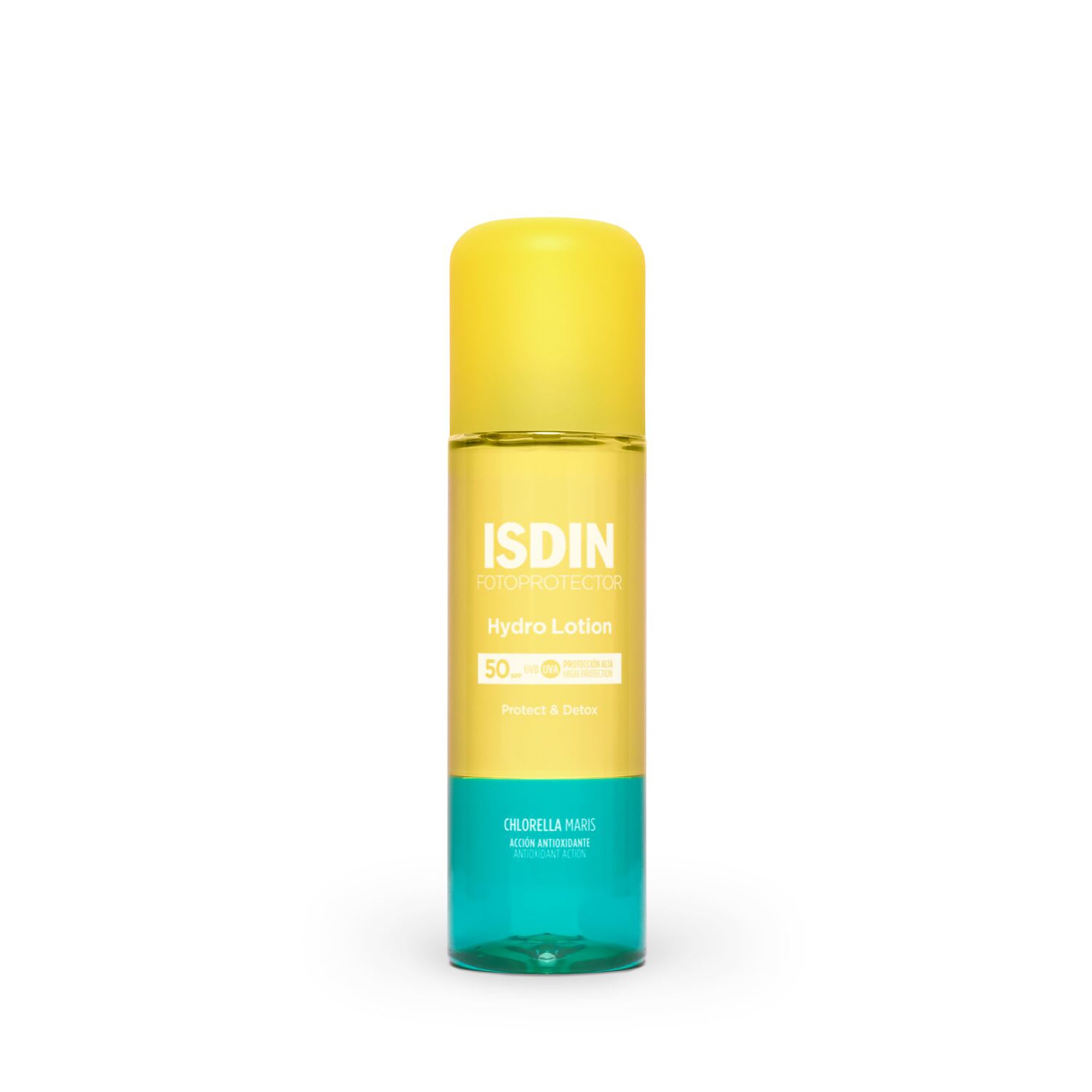 Protector solar corporal bifásico 200 ml – Isdin Hydro Lotion SPF 50+