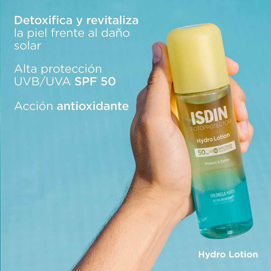 Isdin Hydro Lotion – Protector Solar Corporal Bifásico SPF 50+ 200 ml