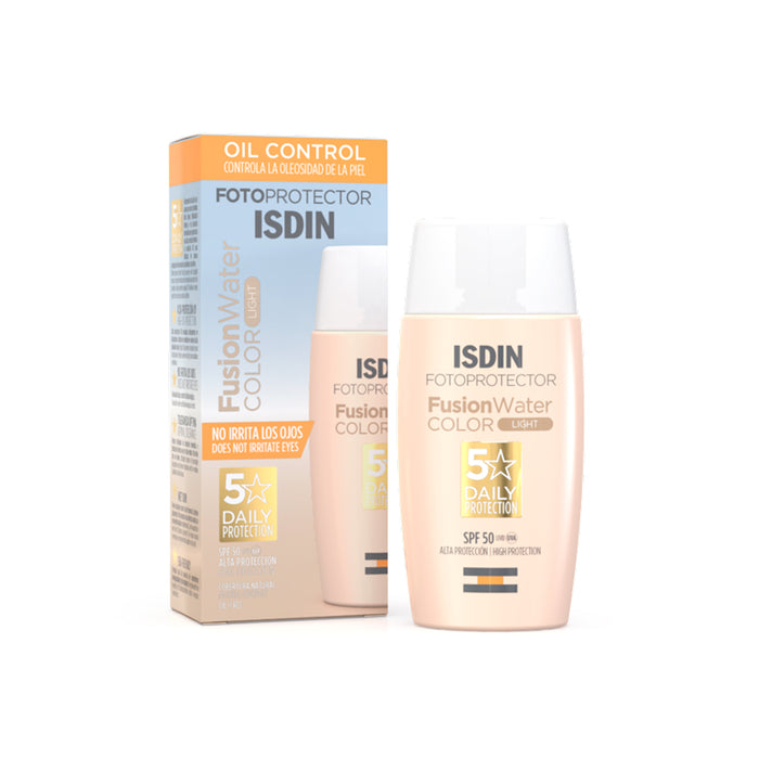 ISDIN Fotoprotector Fusion Water Color Tono Light SPF 50 (50 ml)