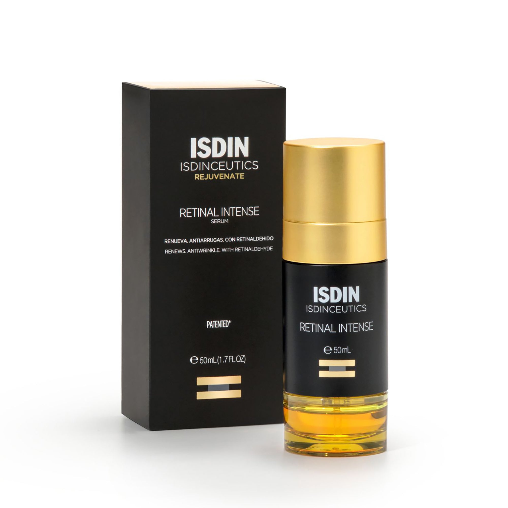Sérum antiedad con Retinaldehído para arrugas y firmeza 50 ml – Isdin Retinal Intense