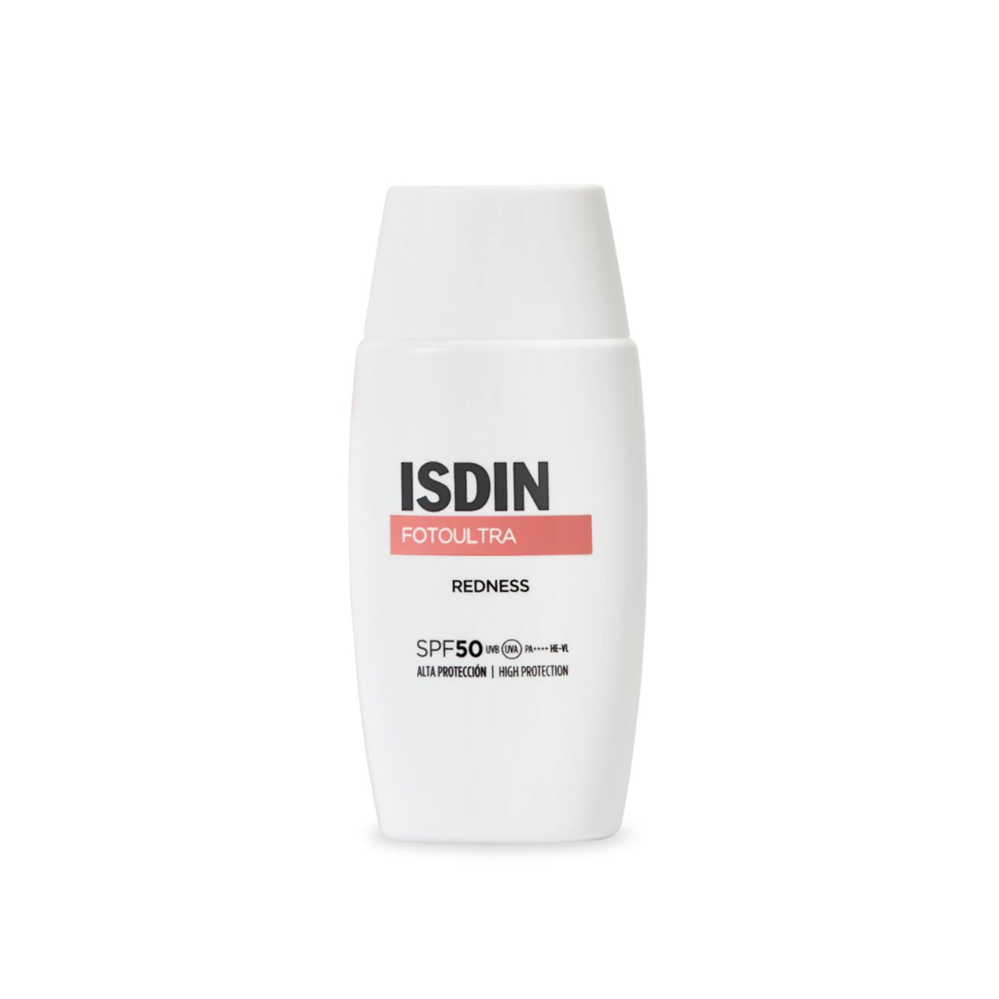 Protector solar facial antirojeces con acción calmante 50 ml – Isdin Ultra Redness SPF 50