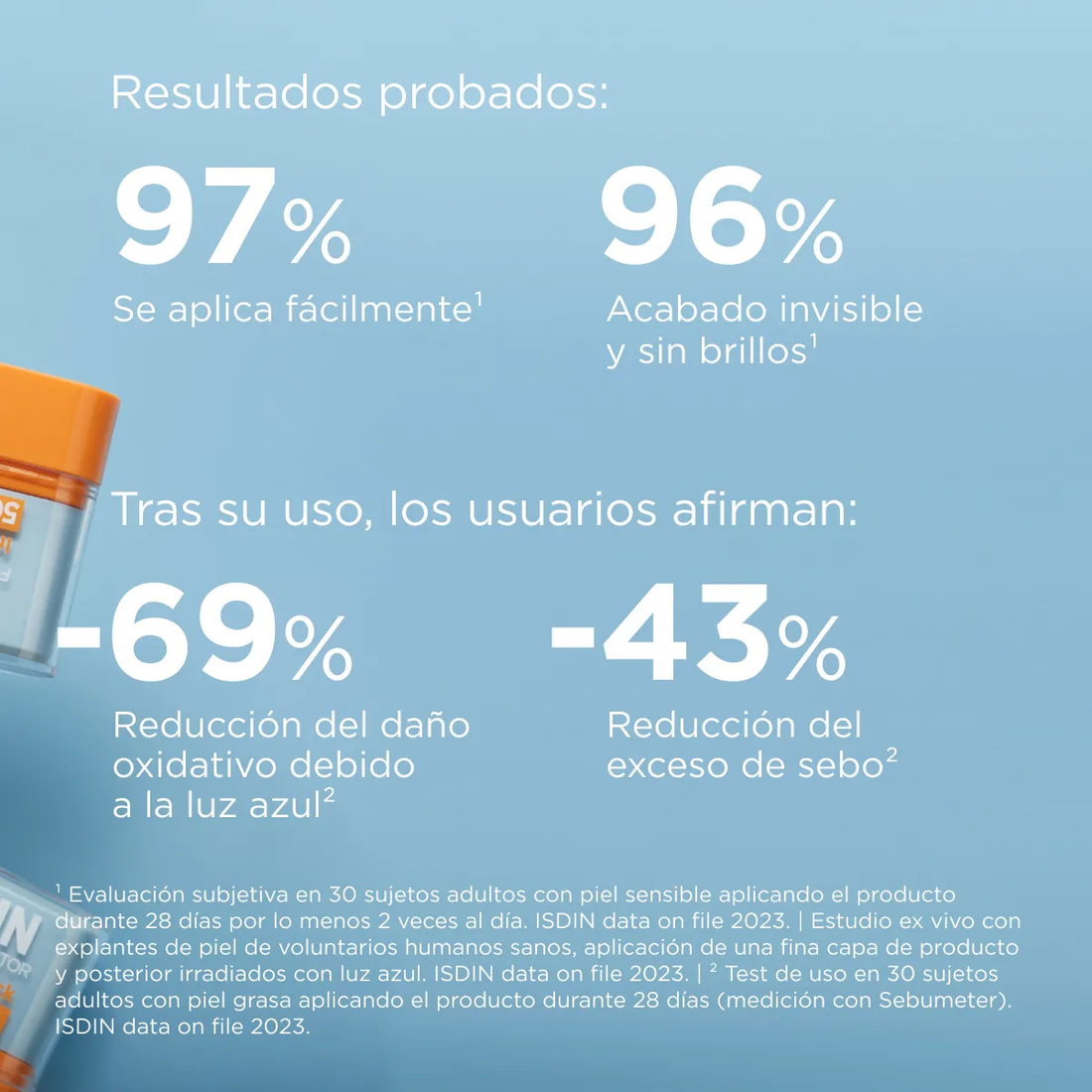 Protector solar para zonas sensibles y tatuajes 10 g – Isdin Invisible Stick SPF 50