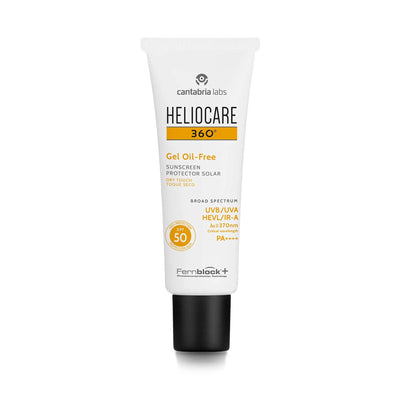 Protector solar facial, oil-free para piel grasa SPF50+ 50ml – Heliocare 360 Gel Oil-Free